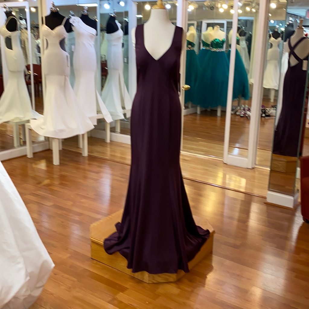 Blackberry Bridesmaid Dress